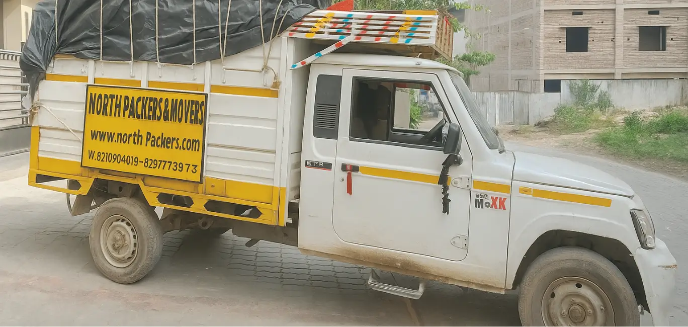 Moving truck background